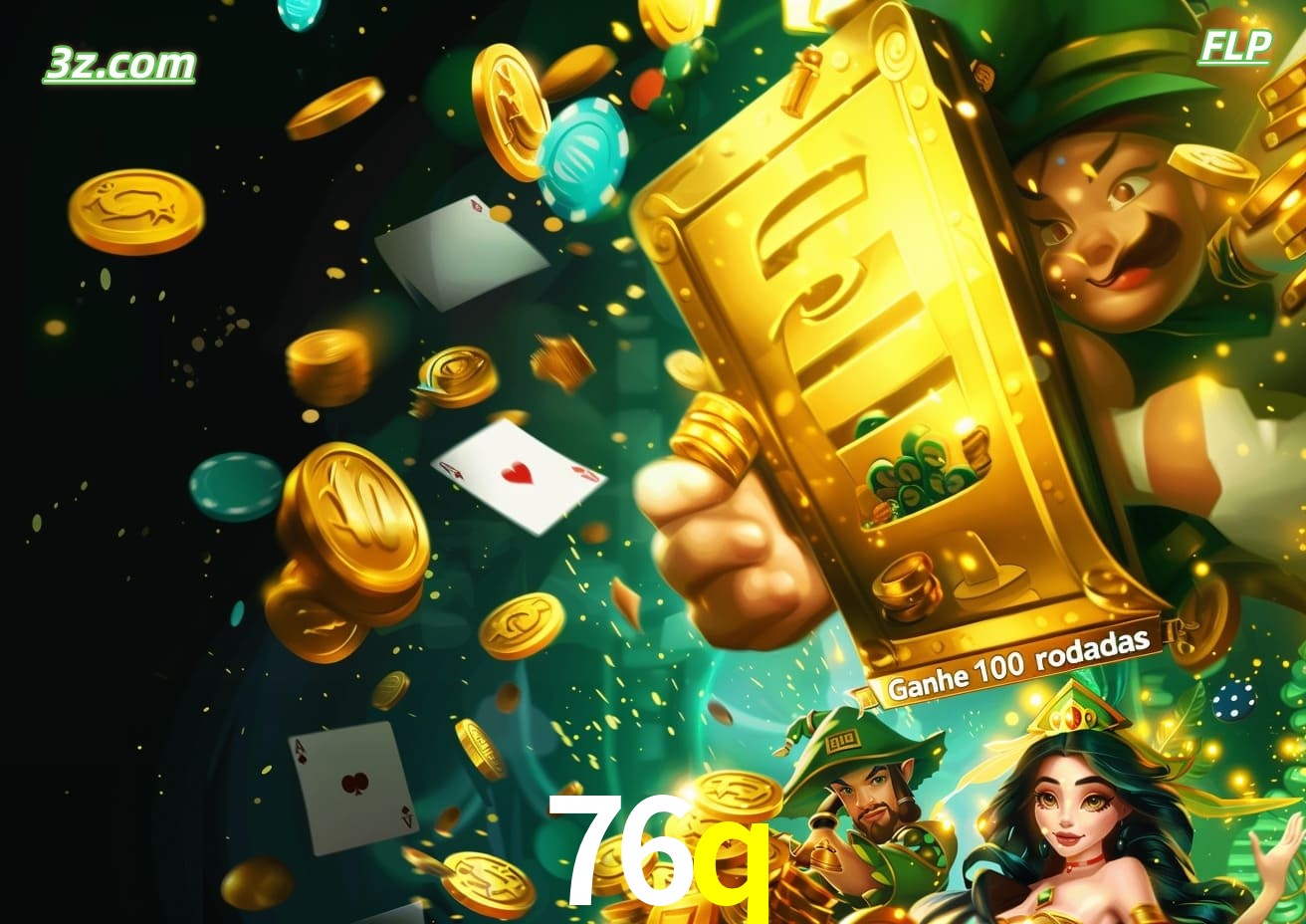 Cassino online 76q Brasil com caça-níqueis e bônus de 100 rodadas grátis