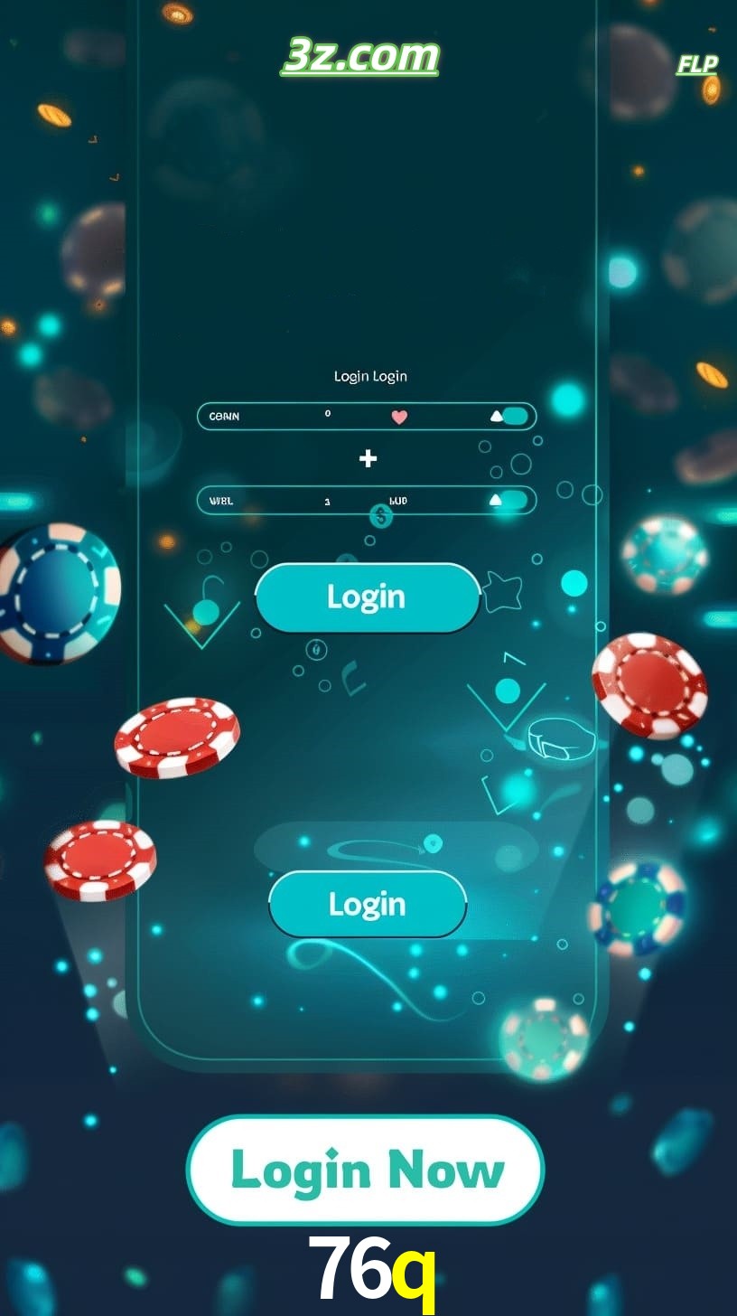 Tela de login do 76q cassino online Brasil para apostas seguras e rápidas